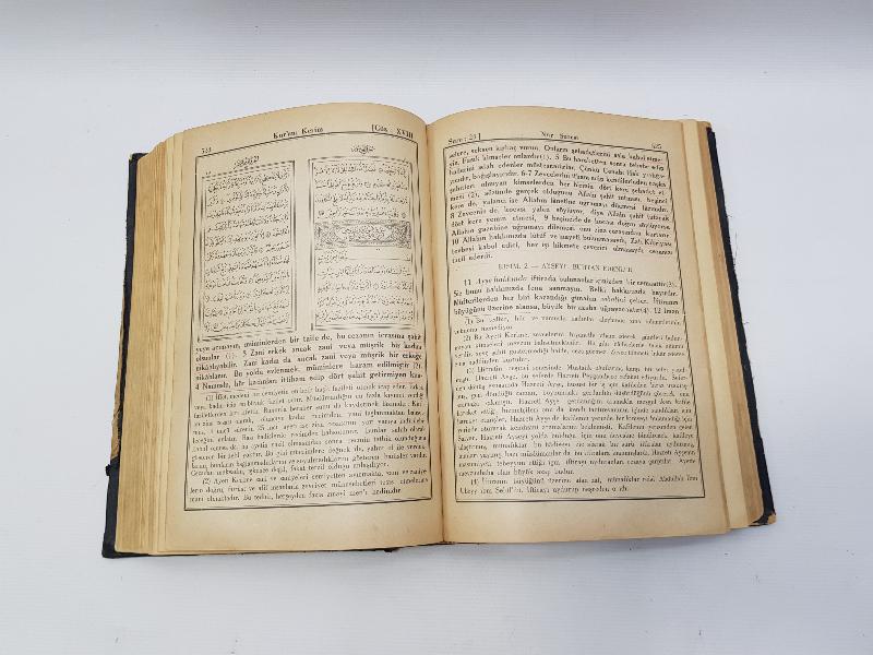 1934 BASKI ÇOK NADİR TANRI BUYRUĞU - KUR'AN-I KERİM