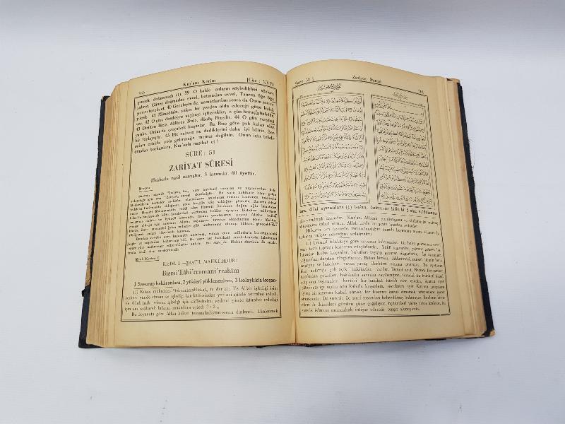 1934 BASKI ÇOK NADİR TANRI BUYRUĞU - KUR'AN-I KERİM