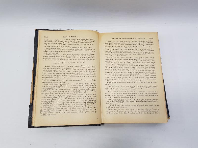 1934 BASKI ÇOK NADİR TANRI BUYRUĞU - KUR'AN-I KERİM