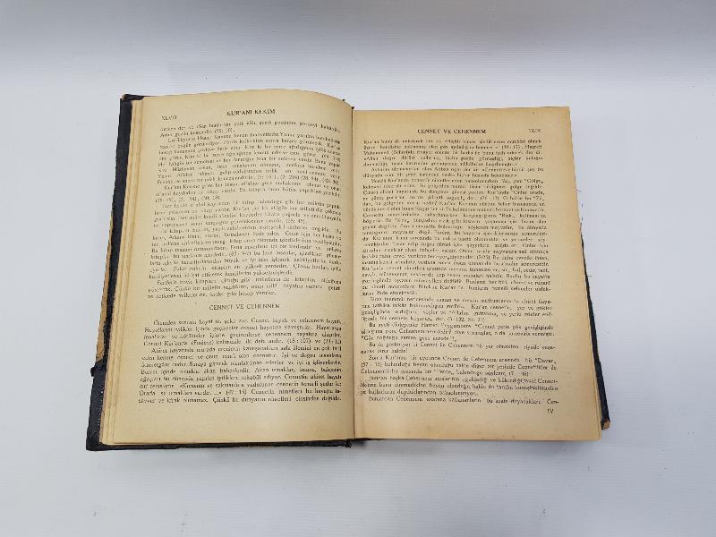 1934 BASKI ÇOK NADİR TANRI BUYRUĞU - KUR'AN-I KERİM