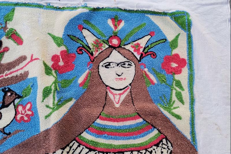 1937 TARİHLİ EL YAPIMI ÇOK NADİR GOBLEN ŞAHMERAN PANOSU