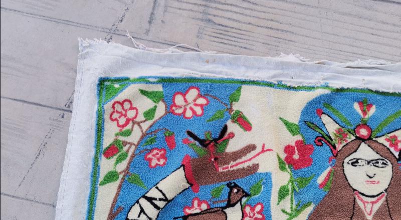 1937 TARİHLİ EL YAPIMI ÇOK NADİR GOBLEN ŞAHMERAN PANOSU