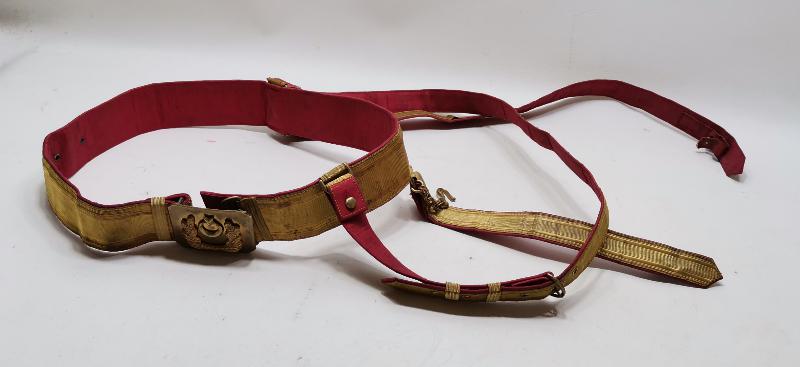 ANTİKA SIRMA SUBAY KEMERİ 