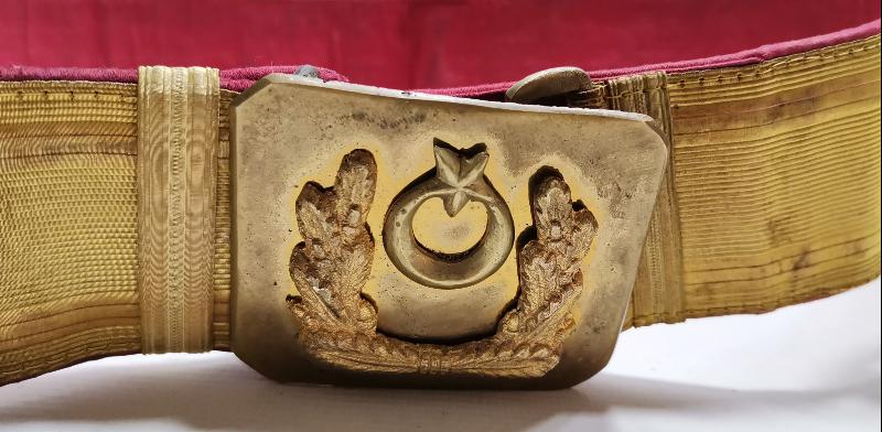 ANTİKA SIRMA SUBAY KEMERİ 