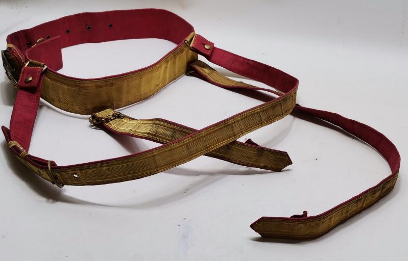 ANTİKA SIRMA SUBAY KEMERİ 