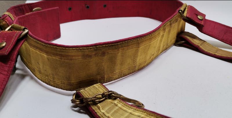 ANTİKA SIRMA SUBAY KEMERİ 