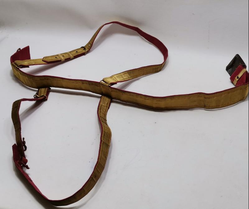 ANTİKA SIRMA SUBAY KEMERİ 