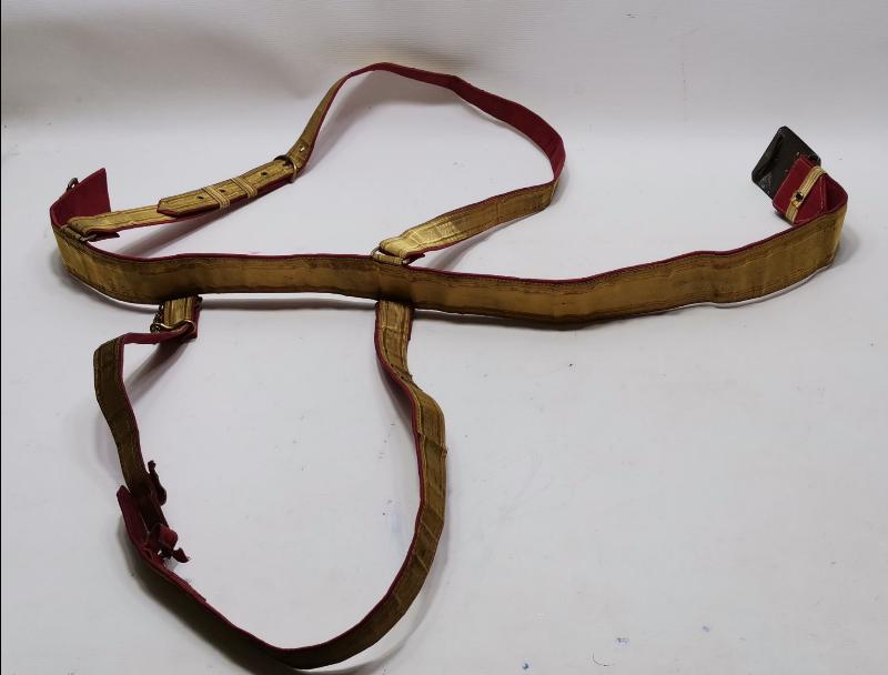 ANTİKA SIRMA SUBAY KEMERİ 