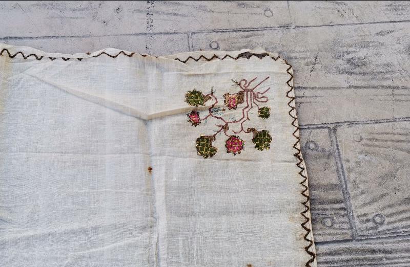 OSMANLI DÖNEMİ EL İŞLEME SEHPA ÖRTÜSÜ