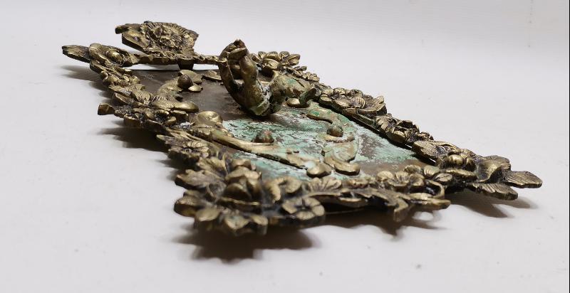 OSMANLI DÖNEMİ RUM İŞİ ÇOCUK MELEK FİGÜRLÜ DUVAR PANOSU