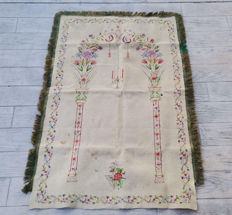 OSMANLI DÖNEMİ TEKKE İŞİ ÇOK NADİR DERVİŞ SECCADESİ