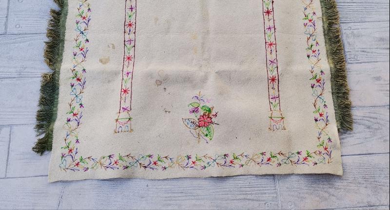 OSMANLI DÖNEMİ TEKKE İŞİ ÇOK NADİR DERVİŞ SECCADESİ