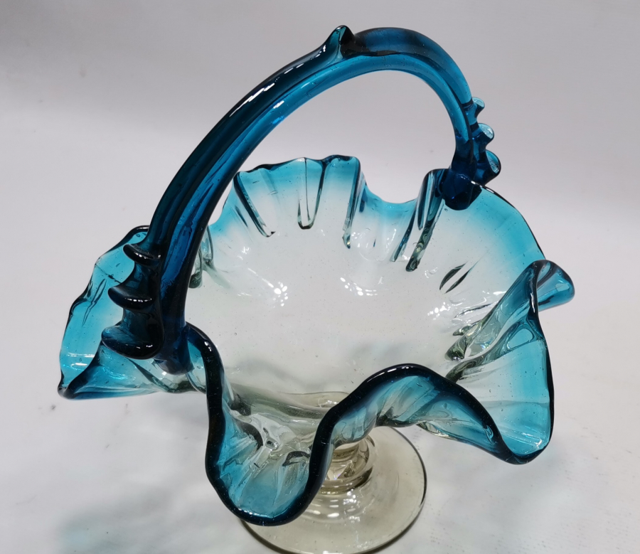 ANTİKA KOPARMA İŞÇİLİKLİ CAM BAYRAM ŞEKERLİĞİ