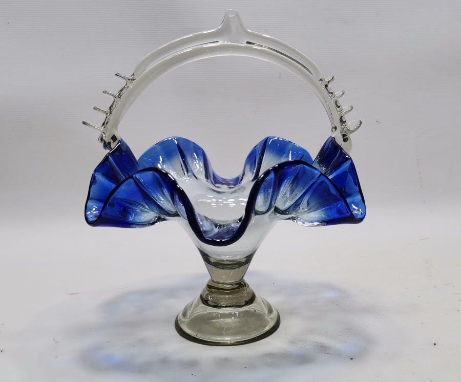 ANTİKA KOPARMA İŞÇİLİKLİ MURANO TUTMAÇLI BAYRAM ŞEKERLİĞİ