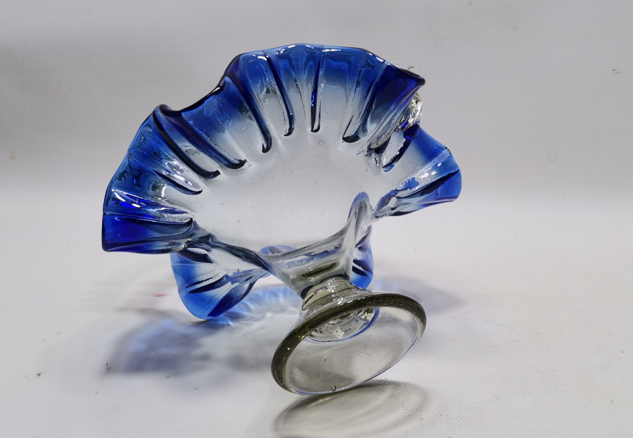 ANTİKA KOPARMA İŞÇİLİKLİ MURANO TUTMAÇLI BAYRAM ŞEKERLİĞİ