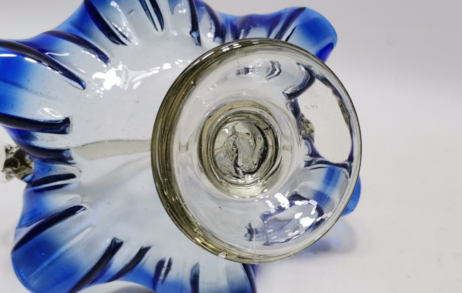 ANTİKA KOPARMA İŞÇİLİKLİ MURANO TUTMAÇLI BAYRAM ŞEKERLİĞİ