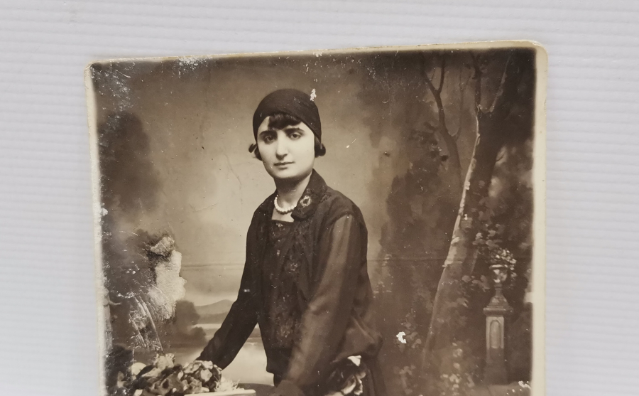 ARKASI OSMANLICA YAZILI FOTOĞRAF