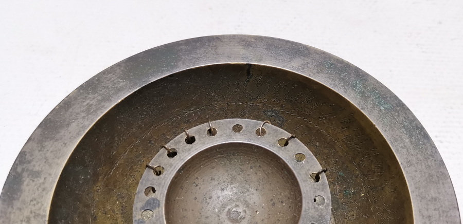 EL KAZIMA İŞÇİLİKLİ ANTİKA ŞİFA TASI