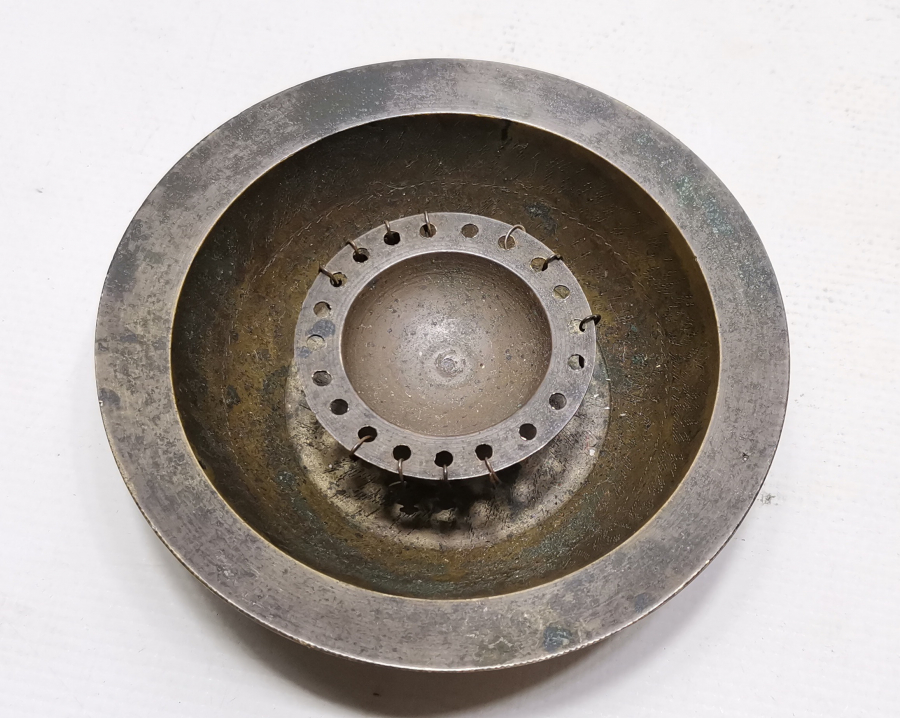 EL KAZIMA İŞÇİLİKLİ ANTİKA ŞİFA TASI