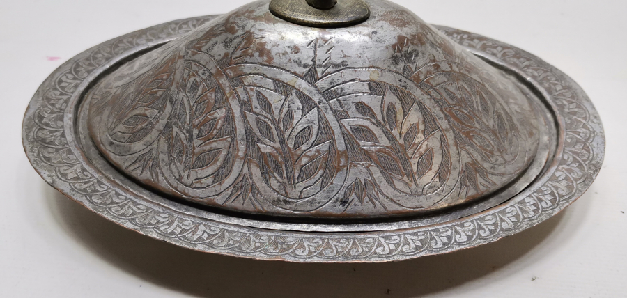 HİLAL TUTMAÇLI OSMANLI DÖNEMİ NADİR FORMDA BOSNA KAPAKLI SAHAN