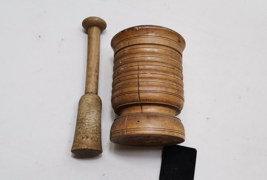 OSMANLI DÖNEMİ AHŞAP HAVAN