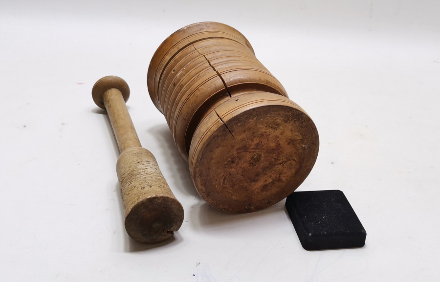 OSMANLI DÖNEMİ AHŞAP HAVAN