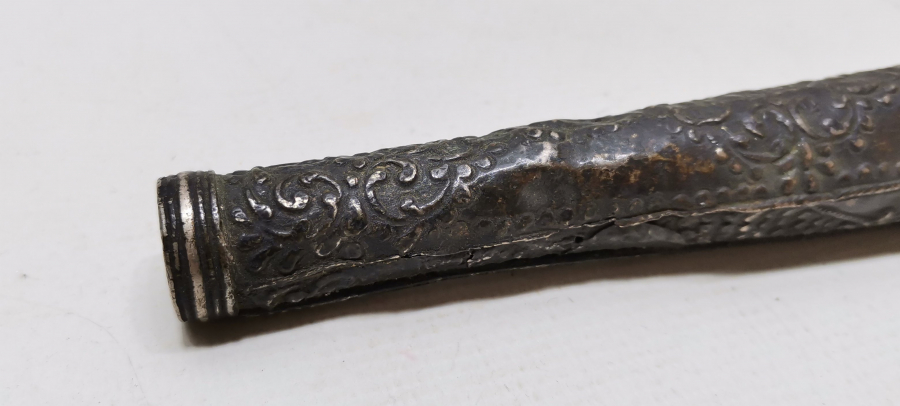 OSMANLI DÖNEMİ NADİR FORMDA GÜMÜŞ PİŞTOV BİLEZİĞİ