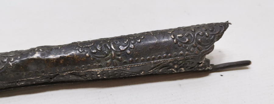 OSMANLI DÖNEMİ NADİR FORMDA GÜMÜŞ PİŞTOV BİLEZİĞİ