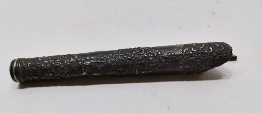 OSMANLI DÖNEMİ NADİR FORMDA GÜMÜŞ PİŞTOV BİLEZİĞİ