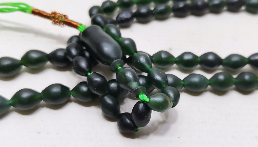 OSMANLI DÖNEMİ NADİR RENK ŞAH MAKSUT TAŞI NAMAZ TESPİHİ