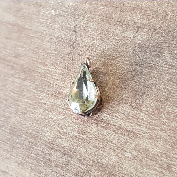 OSMANLI DÖNEMİ NECEF TAŞLI ALTIN KOLYE UCU