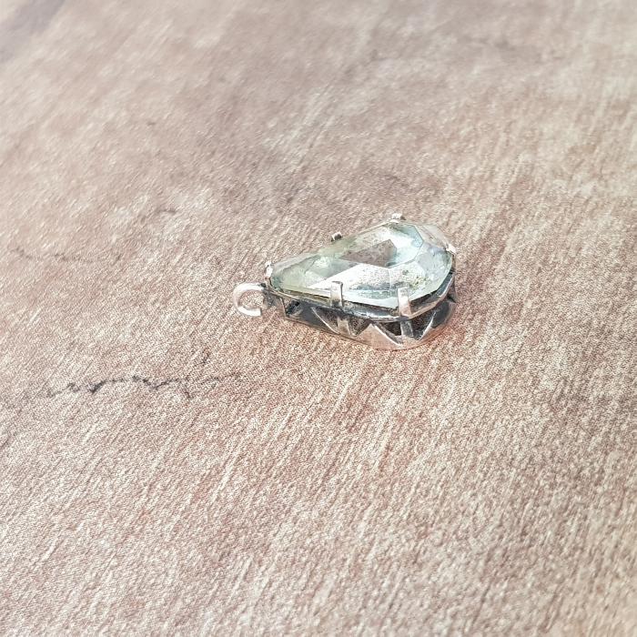 OSMANLI DÖNEMİ NECEF TAŞLI ALTIN KOLYE UCU