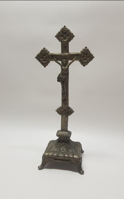 OSMANLI DÖNEMİ RUM İŞİ ÇARMIHA GERİLMİŞ HAZRETİ İSA HEYKELİ 