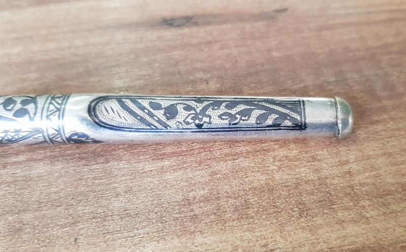 OSMANLI DÖNEMİ SAVATLI GÜMÜŞ AĞIZLIK