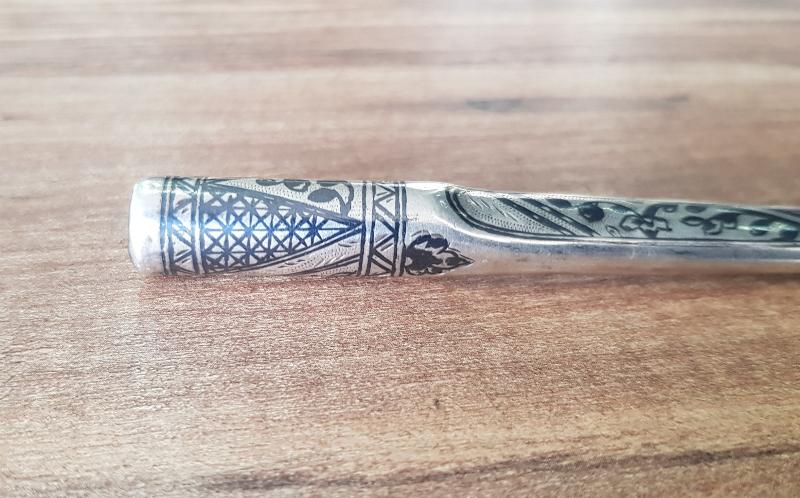 OSMANLI DÖNEMİ SAVATLI GÜMÜŞ AĞIZLIK