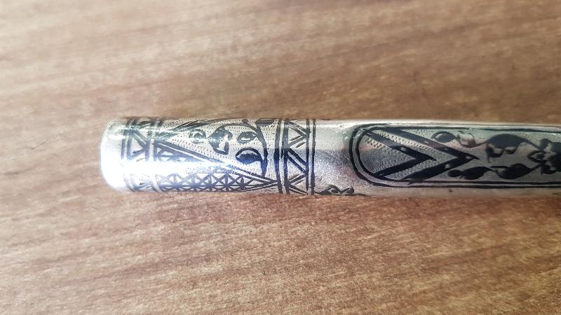 OSMANLI DÖNEMİ SAVATLI GÜMÜŞ AĞIZLIK