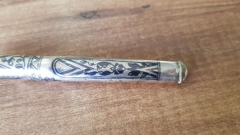 OSMANLI DÖNEMİ SAVATLI GÜMÜŞ AĞIZLIK