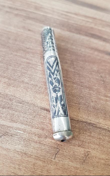 OSMANLI DÖNEMİ SAVATLI GÜMÜŞ AĞIZLIK