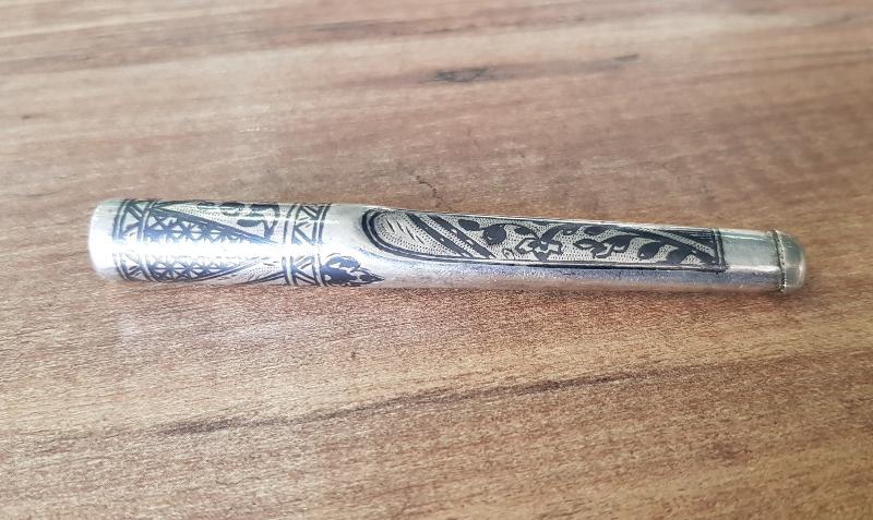 OSMANLI DÖNEMİ SAVATLI GÜMÜŞ AĞIZLIK