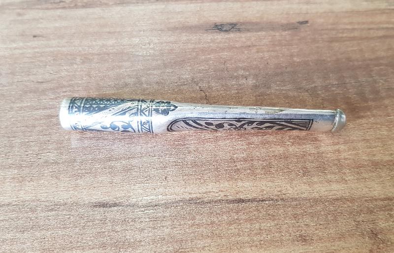 OSMANLI DÖNEMİ SAVATLI GÜMÜŞ AĞIZLIK