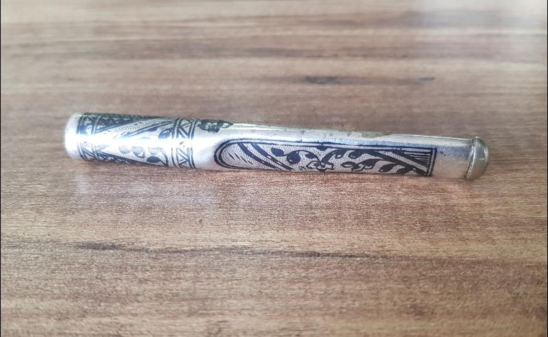 OSMANLI DÖNEMİ SAVATLI GÜMÜŞ AĞIZLIK