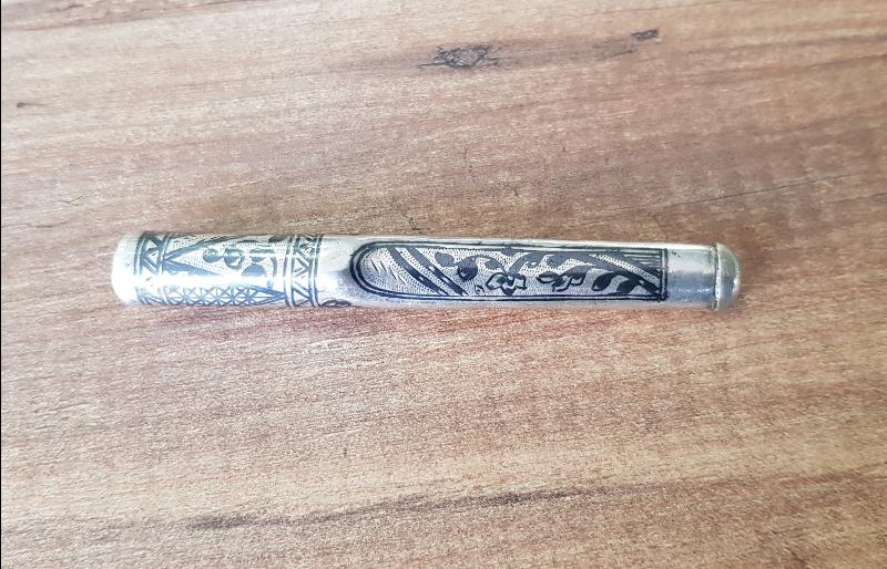 OSMANLI DÖNEMİ SAVATLI GÜMÜŞ AĞIZLIK