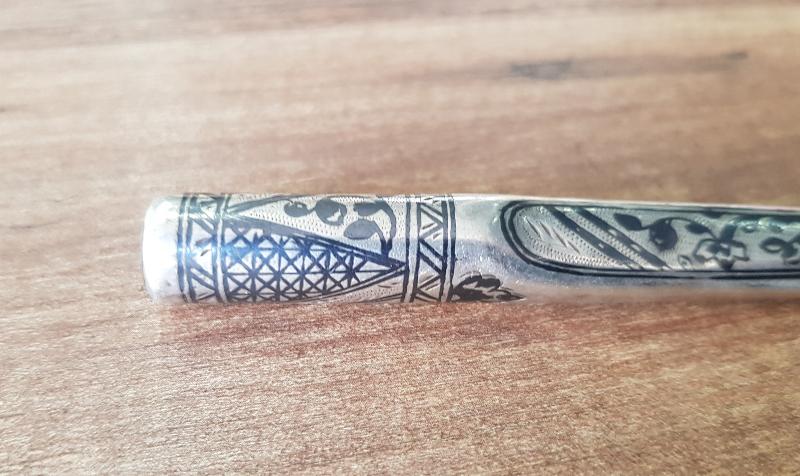 OSMANLI DÖNEMİ SAVATLI GÜMÜŞ AĞIZLIK