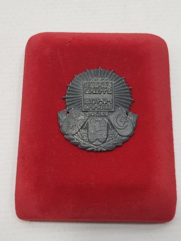 1. DÜNYA SAVAŞI DÖNEMİ TÜRK BAYRAKLI İTTİFAK ROZET