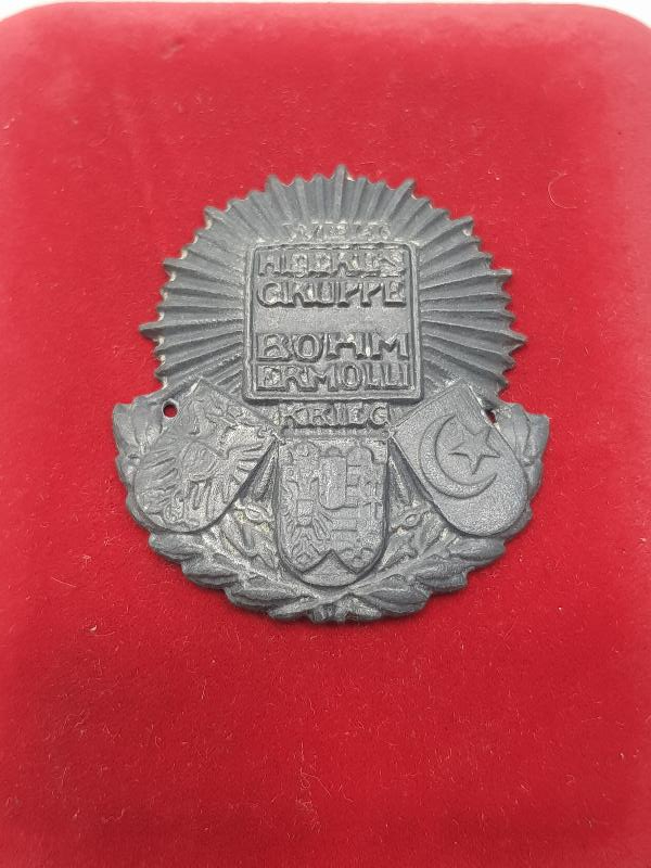 1. DÜNYA SAVAŞI DÖNEMİ TÜRK BAYRAKLI İTTİFAK ROZET