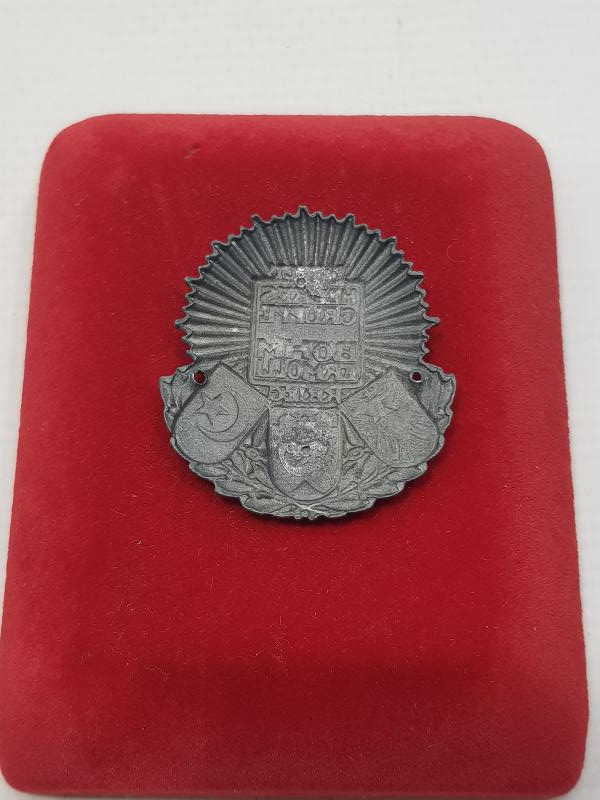 1. DÜNYA SAVAŞI DÖNEMİ TÜRK BAYRAKLI İTTİFAK ROZET