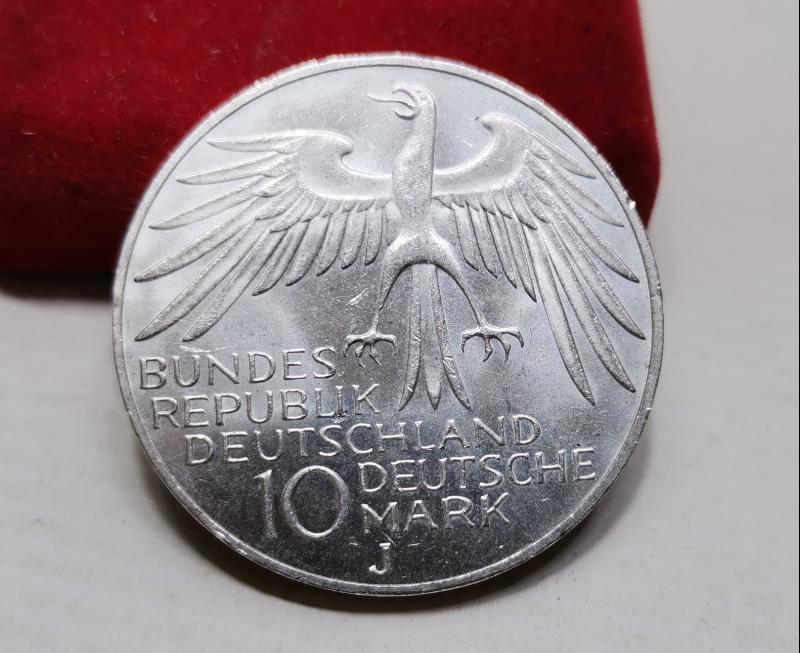 1972 ALMANYA MÜNİH OLİMPİYATLARI GÜMÜŞ 10 MARK HATIRA PARA