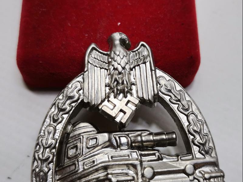 2. DÜNYA SAVAŞI ALMANYA NAZİ TANKÇI ROZETİ