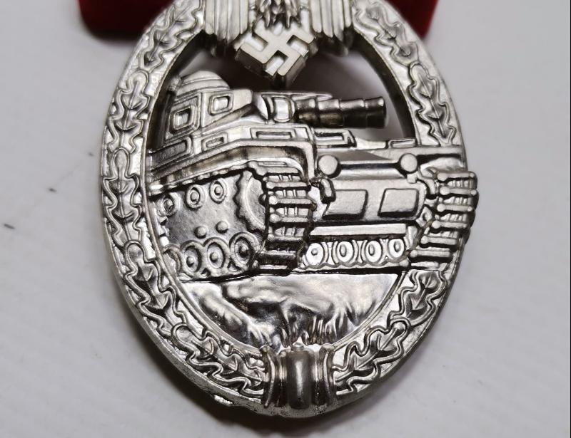 2. DÜNYA SAVAŞI ALMANYA NAZİ TANKÇI ROZETİ