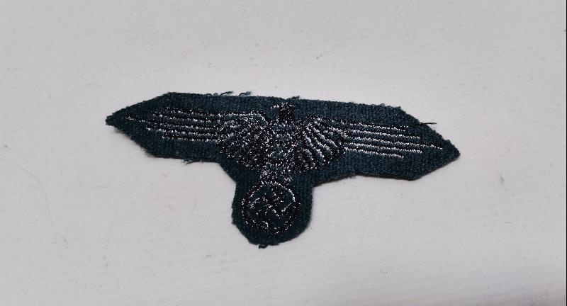 2. DÜNYA SAVAŞI DÖNEMİ GAMALI HAÇLI NAZİ KARTALLI ALMAN SUBAY KOKARTI